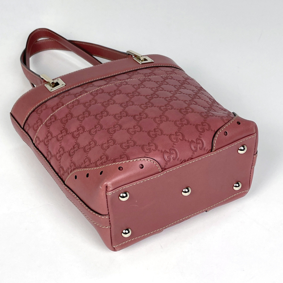 Gucci Guccissima Tote Bag, Handbag, Shimmer Leather, Pink, 145994, Women's - Picture 2 of 8